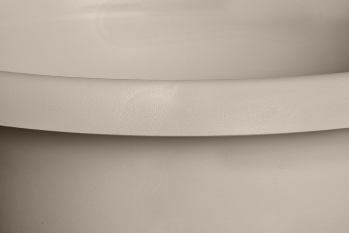 amiga rund 25cm pilzbeige